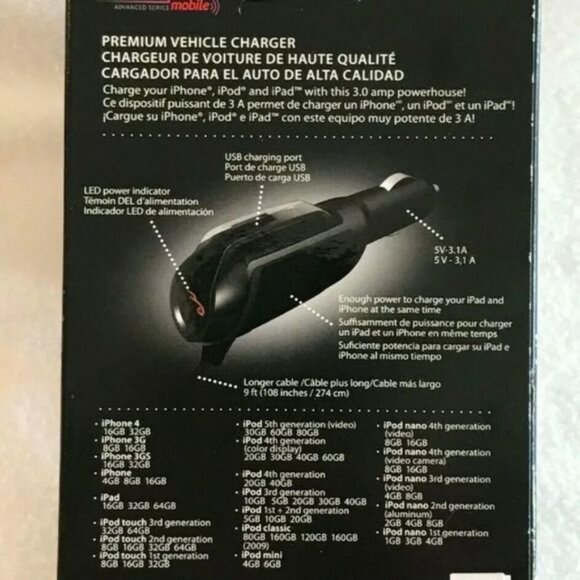 Rocketfish Apple MFi Certified Premium Vehicle Charger - Picture 5 of 5